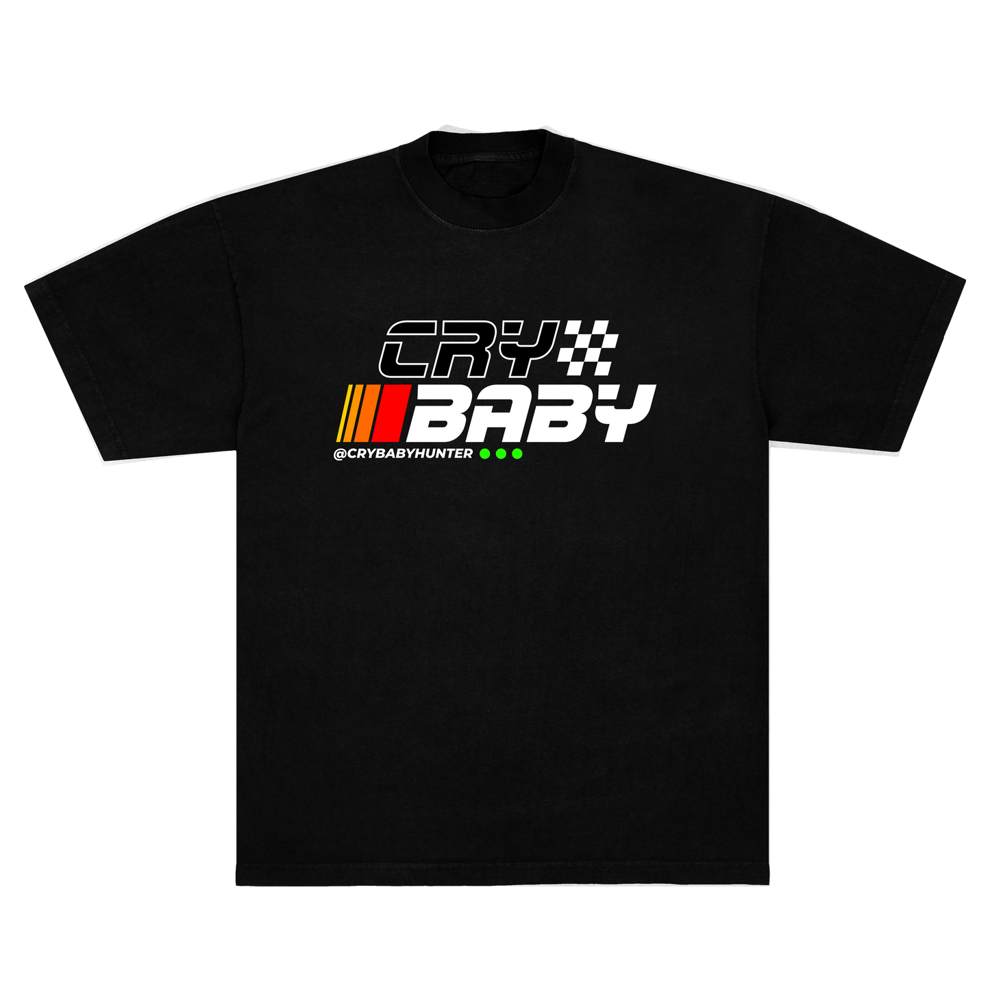 CRYBABY RACE TEAM HUMAN TEE - BLACK