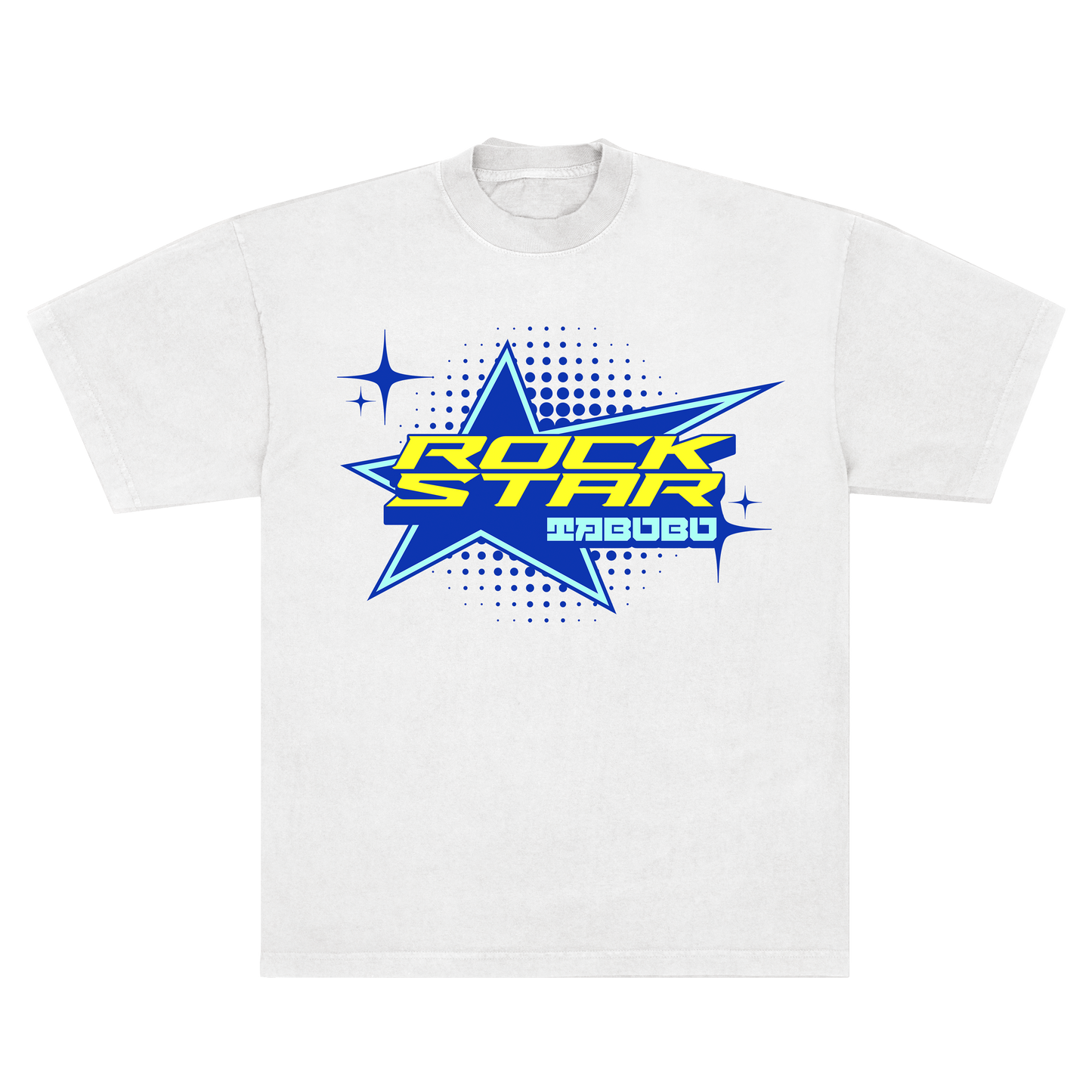 ROCKSTAR HUMAN TEE - WHITE