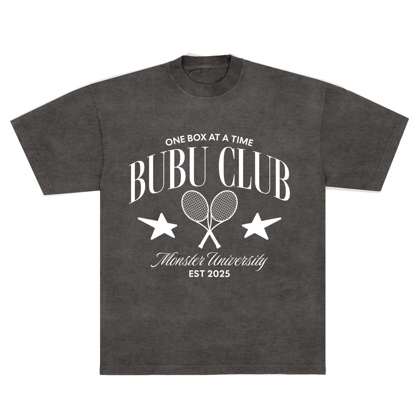 BUBU CLUB HUMAN TEE - VINTAGE GREY