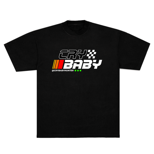 CRYBABY RACE TEAM HUMAN TEE - BLACK