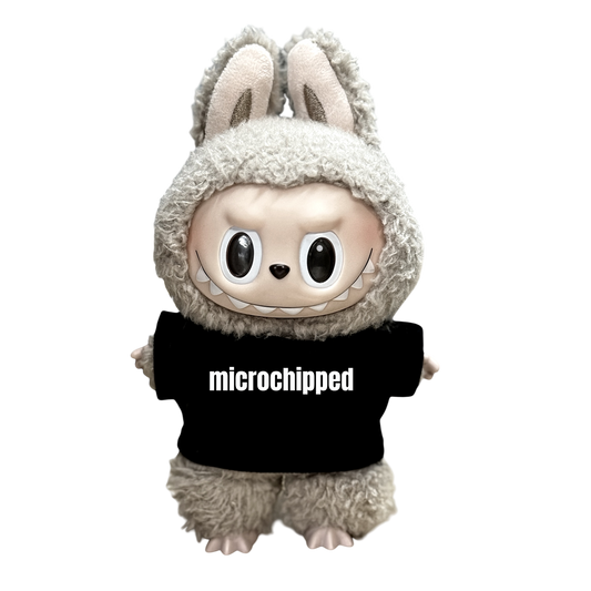 MICROCHIPPED TEE - BLACK