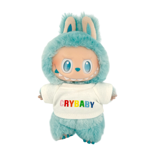 CRYBABY RAINBOW TEE - WHITE