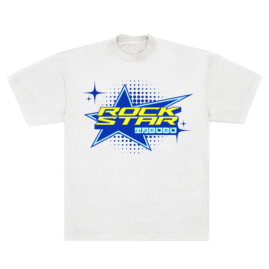 ROCKSTAR HUMAN TEE - WHITE